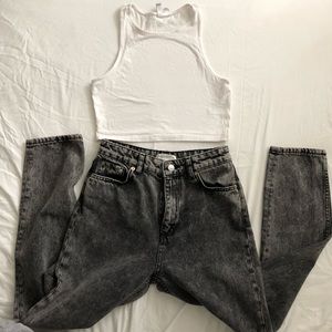 Zara High Waisted Jeans